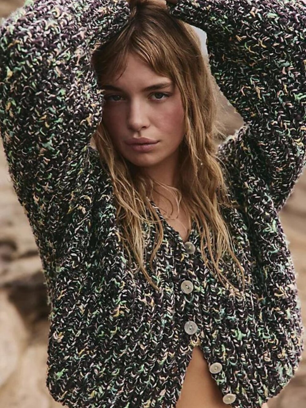 Brand New Free People Flea Market Cardi - Size Medium - NWT